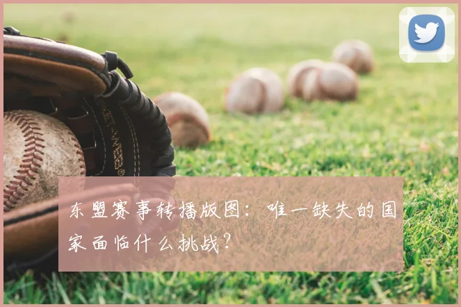 东盟赛事转播版图：唯一缺失的国家面临什么挑战？